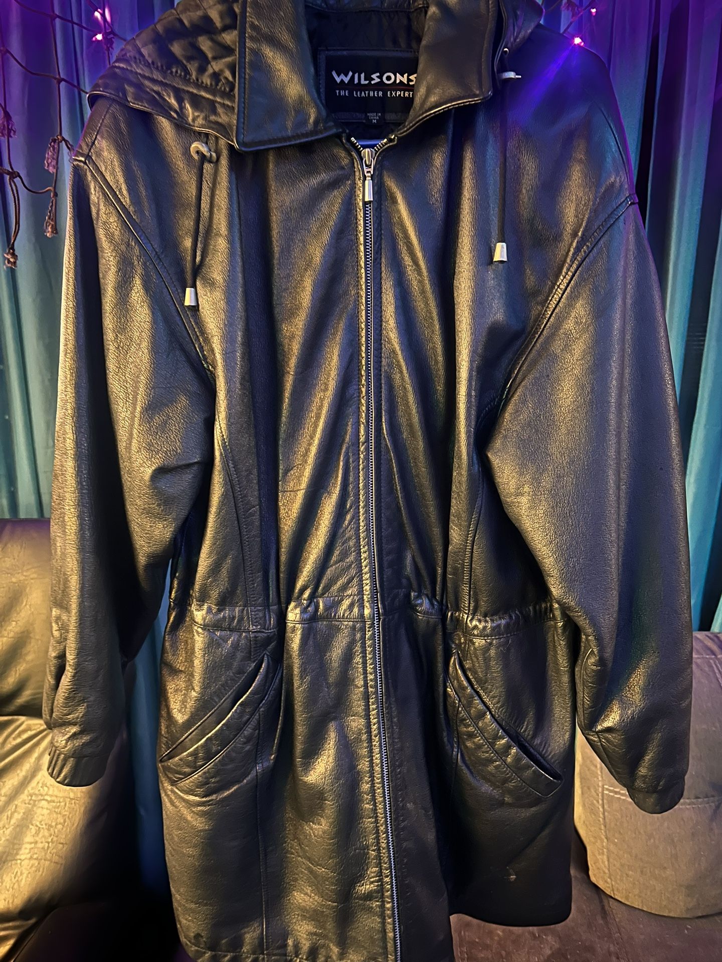 wilson leather coat
