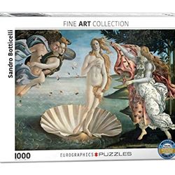 EuroGraphics Birth of Venus by Botticelli 1000 Piece Puzzle