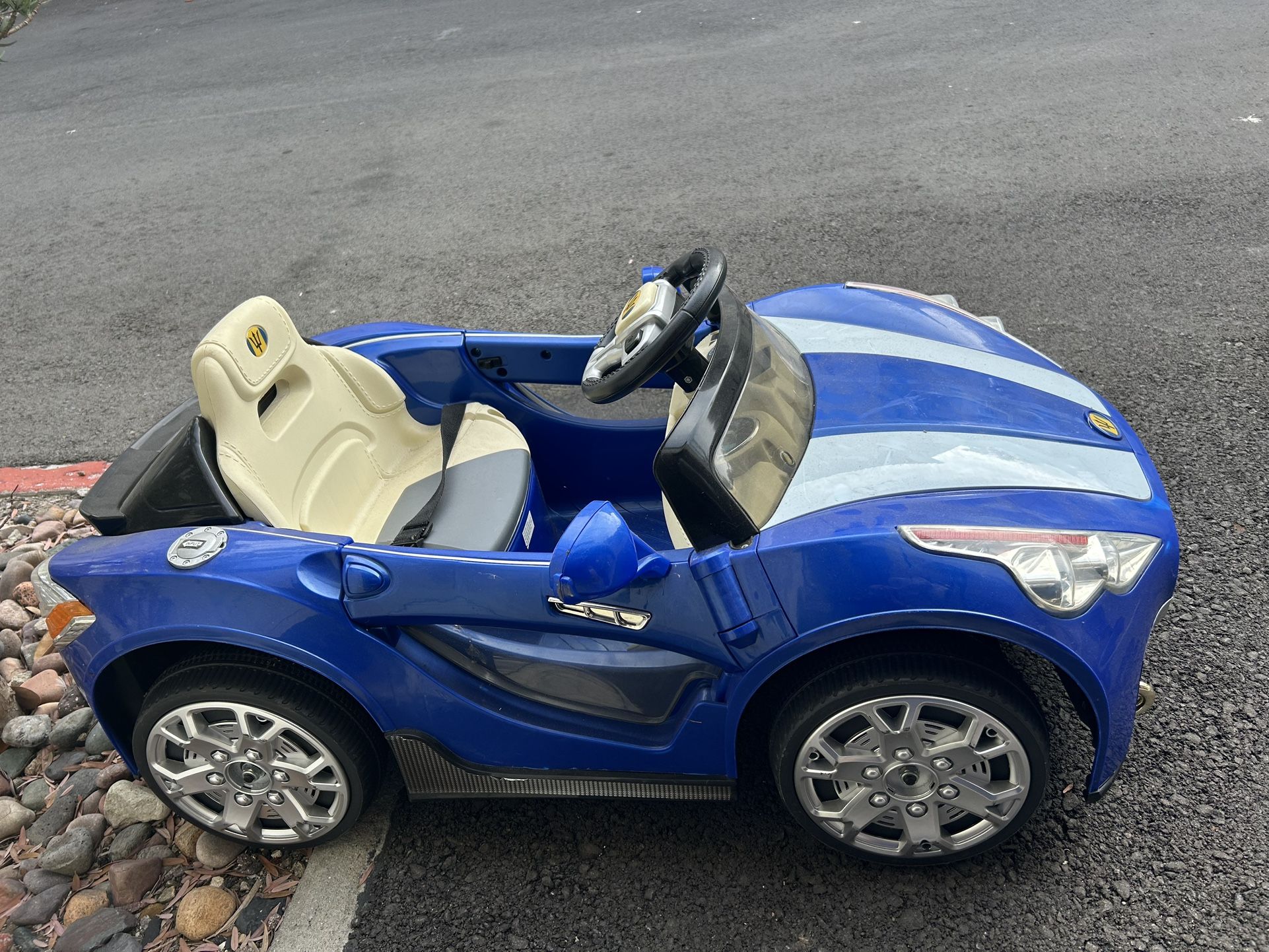Maserati - Kids Car - Only $45. Bought New Almost $200