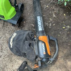 Workx Leaf Blower / Sucker / Mulcher