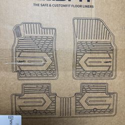 YITAMOTOR Floor Mats Fit for 2017-2025 Mazda CX-5, All Weather Custom Fit for Mazda CX5, 1st & 2nd Row, Black