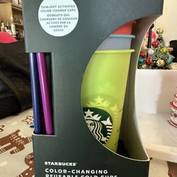 Starbucks Color Changing Cups