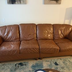 Leather Couch- Need Gone By Friday