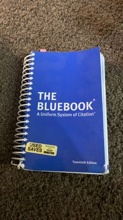 The BLUE BOOK