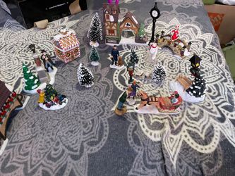 Villa completa para decoración de navidad