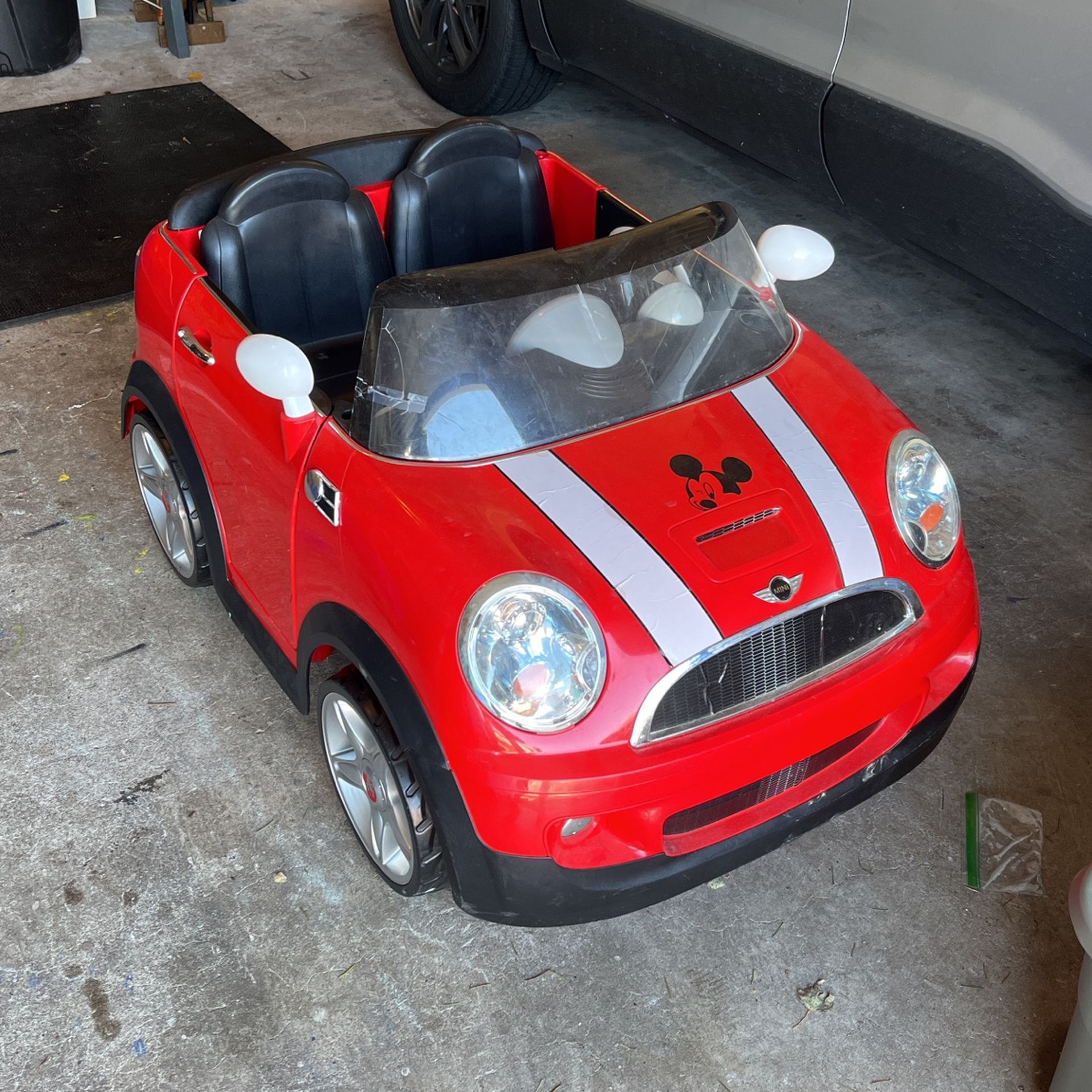Mickey Mini Cooper Kids 2 Seater Car