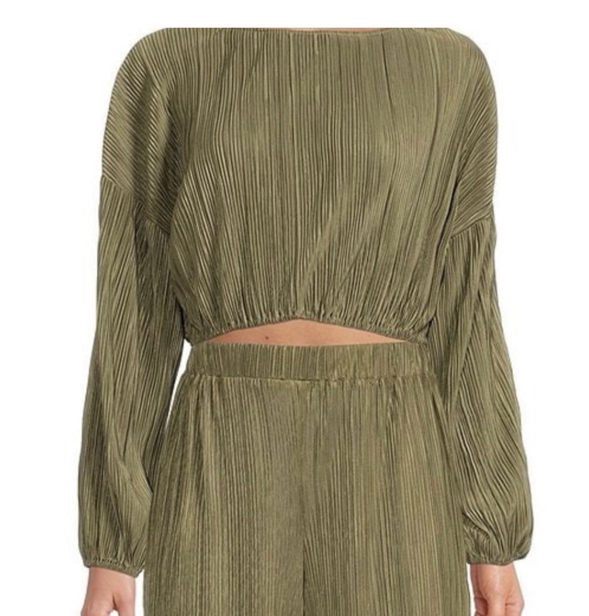 Gianni Bini Joni Woven Boat Neck Blouse