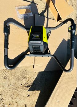 Ryobi 40V HP Cordless Earth Auger with 8 in. Bit (TOOL ONLY/SOLO LA HERRAMIENTA)