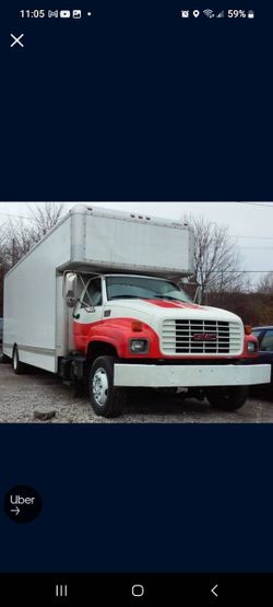 2000 Gmc 5500 26 Ft. Moving Truck