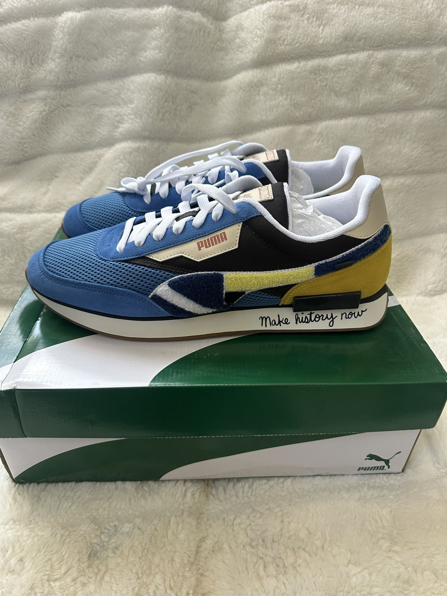 Men’s PUMA Sneakers Future Rider x Black Fives Limited Edition Size 16 New