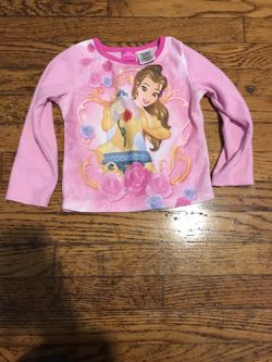 3T Disney’s Princess Belle pajama shirt!