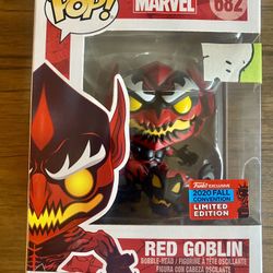 Marvel Funko Pop! Red Goblin #682 (Shared Exclusive)