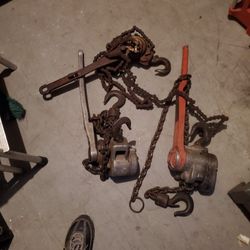 Heavy Duty Chain Come Alongs