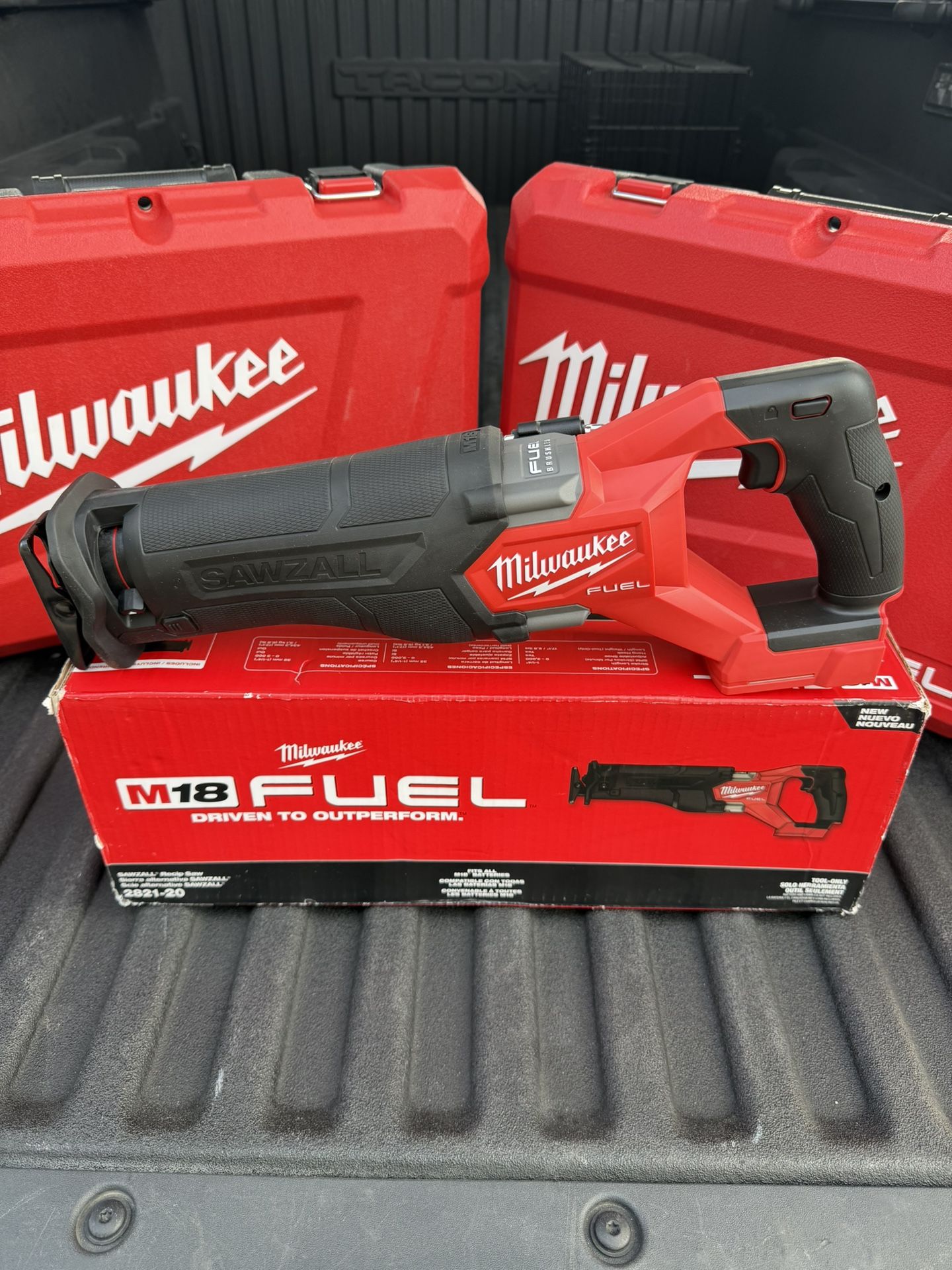 MILWAUKEE M18 FUEL SAWZALL Reciprocating Saw (Tool Only) – $165
