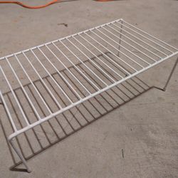 White Wire Shelf 