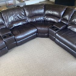Leather Couch