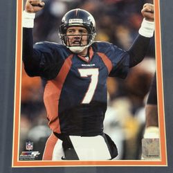 Denver Broncos, John Elway Framed Photograph