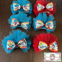 Dr. Seuss Puffy Bows 