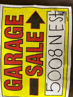 Garage sale Thurs. . June 11-Sat. June 13