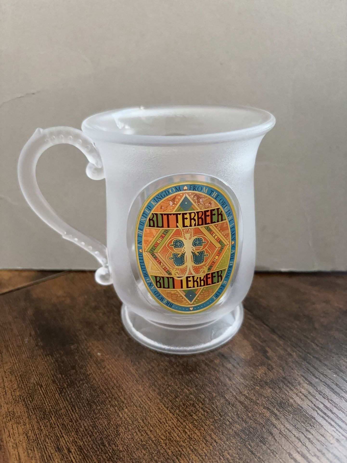 Harry Potter Butterbeer 4 1/2 in Plastic Mug Official Exclusive Souvenir Wizarding world of Harry pottery Bought in universal studios Japan Comes f