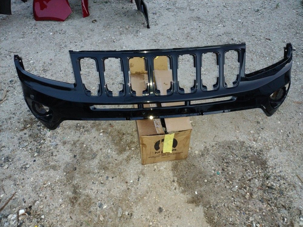 2011 To 2016 Jeep Compass Front Upper Bumper OEM Part
