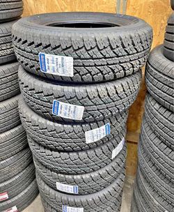 215-70-16 Maxtrek Terrain Tires installed (4) New 50,000 Mile Warranty-We Finance