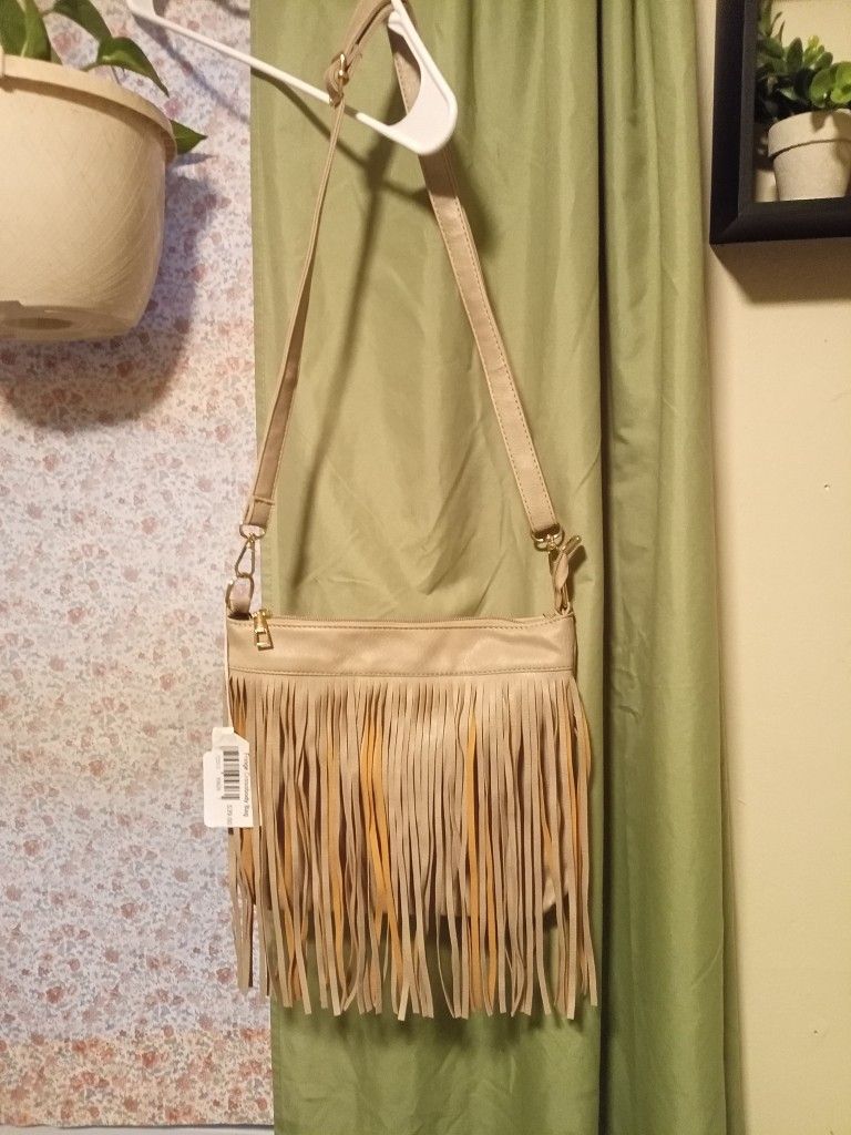 Fringe Cross Body Bag