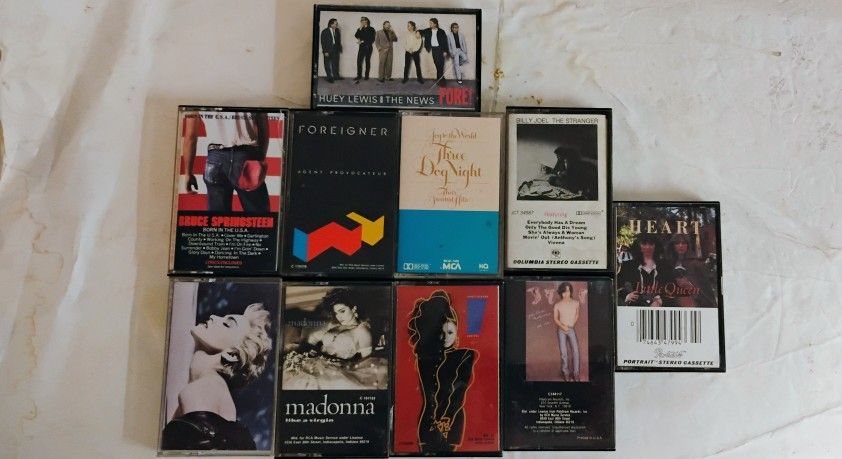 Vintage Cassette Lot
