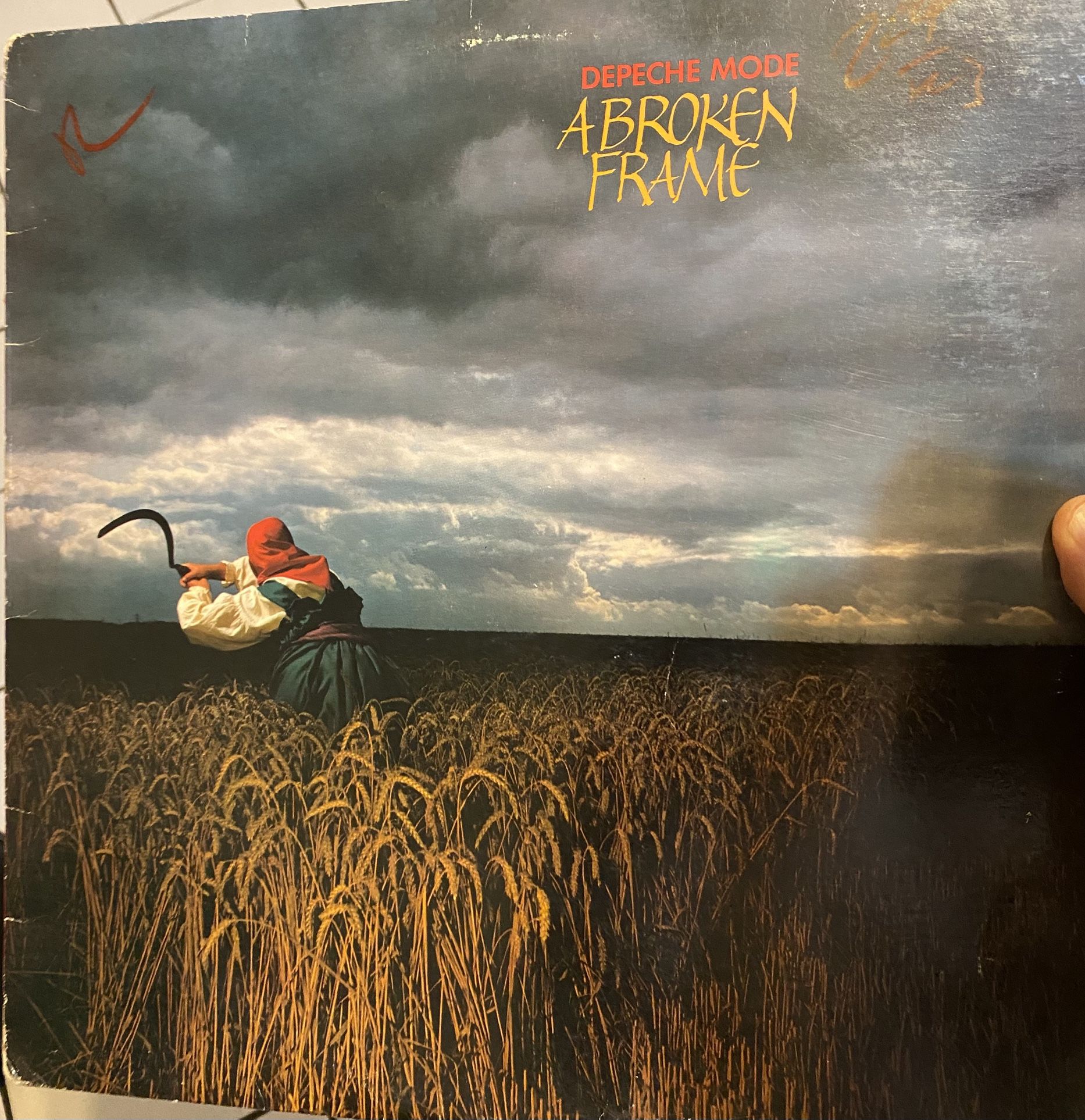 Depeche Mode A Broken Frame 1982 Vinyl Lp