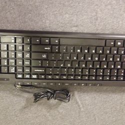 Acer Computer Keyboard KB36211 Black Wired USB
