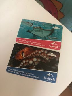 Seaworld ticket