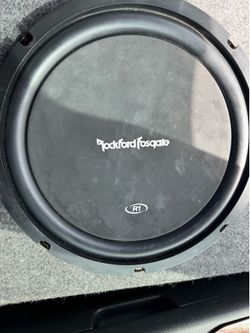 12” subwoofer