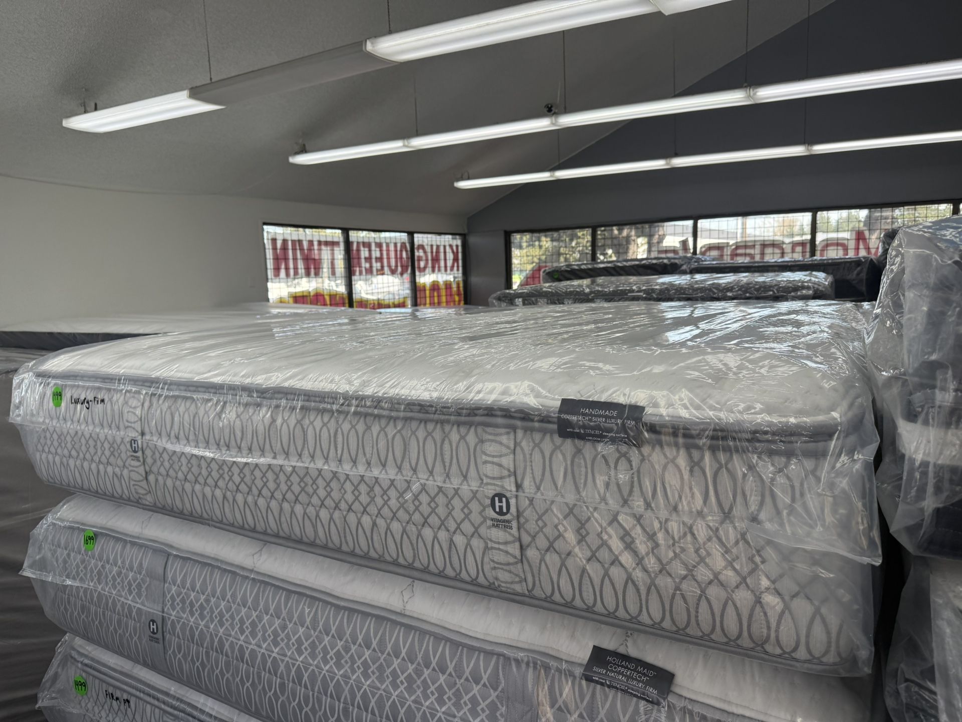 KING SIZE KLUFT AIRELOOM COPPERTECH SILVER (LUXURY FIRM) PILLOW TOP MATTRESS & BOX SPRINGS BED SET,All Products : American Fashion Style Bags On Sale