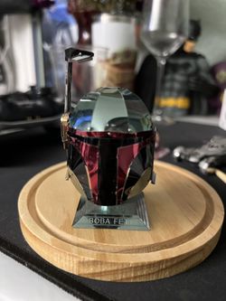 Boba Fett Metal Sculpture