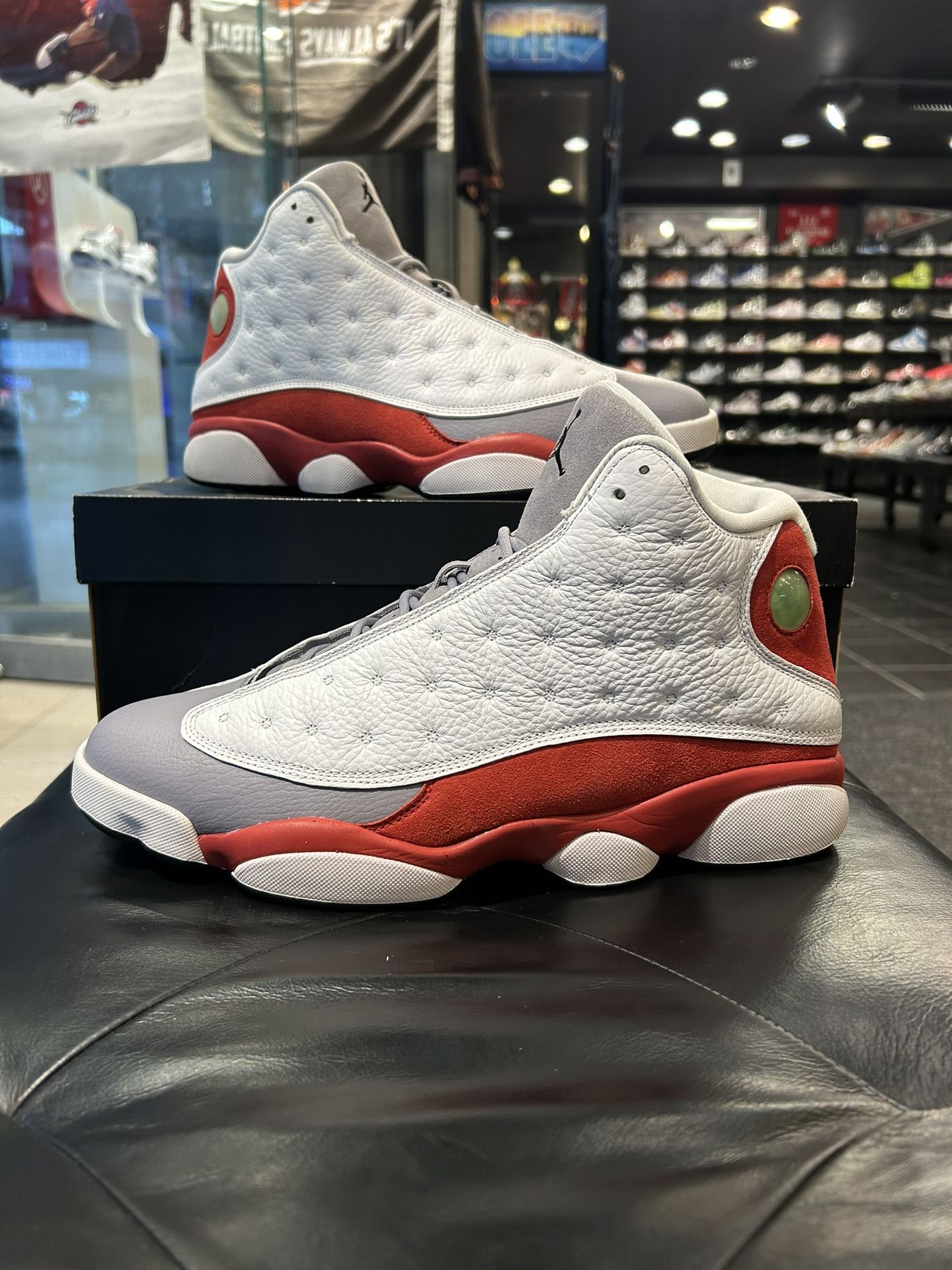 Air Jordan 13 Retro Grey Toe Size 11.5 Men Shoes