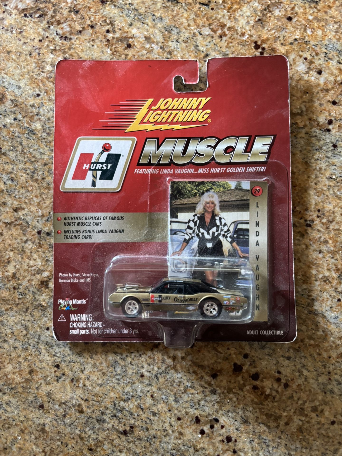Johny Lighting Muscle Featuring Linda Vaughn Miss Hurst Golden Shifter