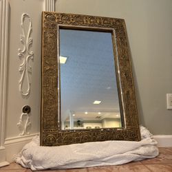 Stunning Statement Wall Mirror, Ornate Carved Frame. PICK UP FOR TODAY