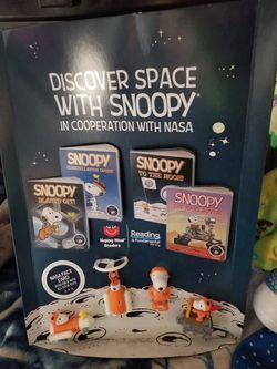 Snoopy McDonald's display