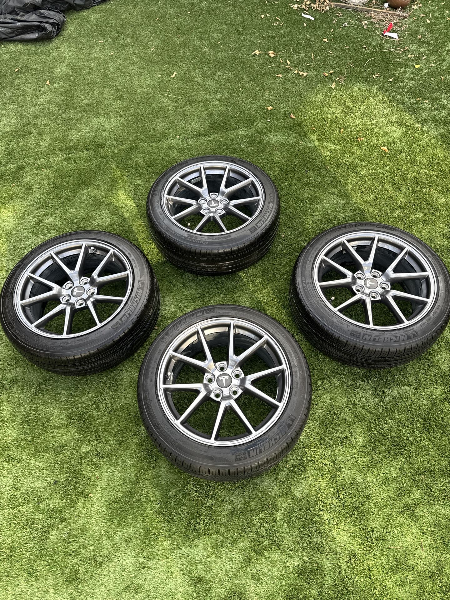 Tesla Rims and Tires – 245/45R18 for Sale in Los Angeles, CA - OfferUp