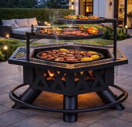 Brand new patio outdoor fire pit