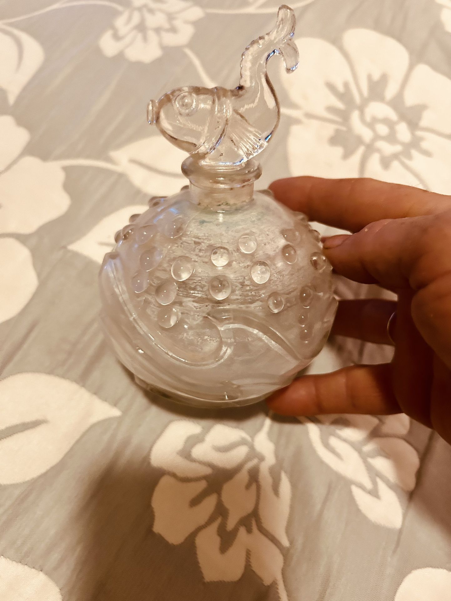 Antique Perfume Glass 