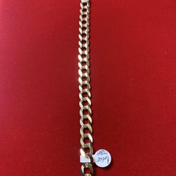 14k Bracelet 9 Inch 16.8 Grams New