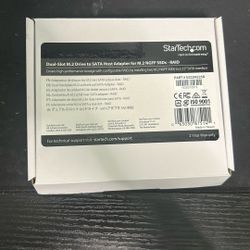 dual slot m.2 drive to sata host adapter