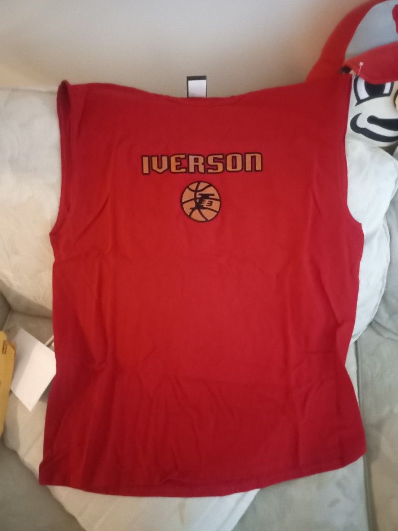  Allen Iverson Reebok Limited Edition Shirt Vintage XL