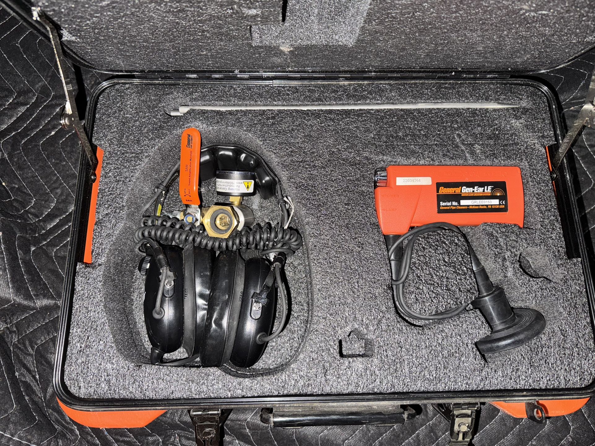 General Gen- Ear LE Water Leak Detection System. Tool