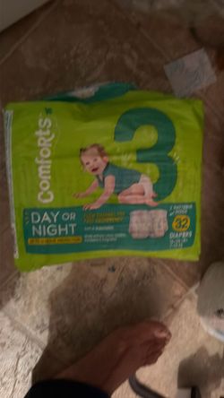 Comforts diapers size 3 I have 3 packs $5 each