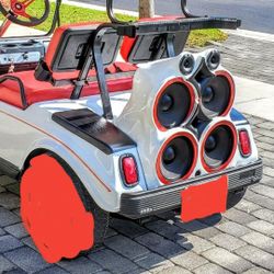 Custom Made, Speakers Box For Club Car DS