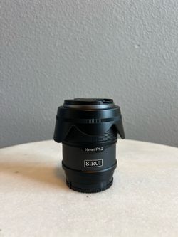 Sirui Sniper 16mm F1.2 Sony E Lens