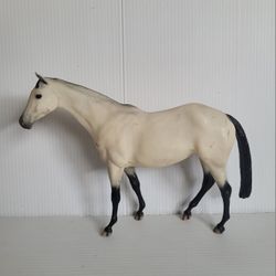 Breyer 711197 - JCP 1997 Xmas Special Run - Pinto Arabian White Grey - 10" x 8"
