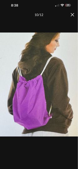 Drawstring back pack